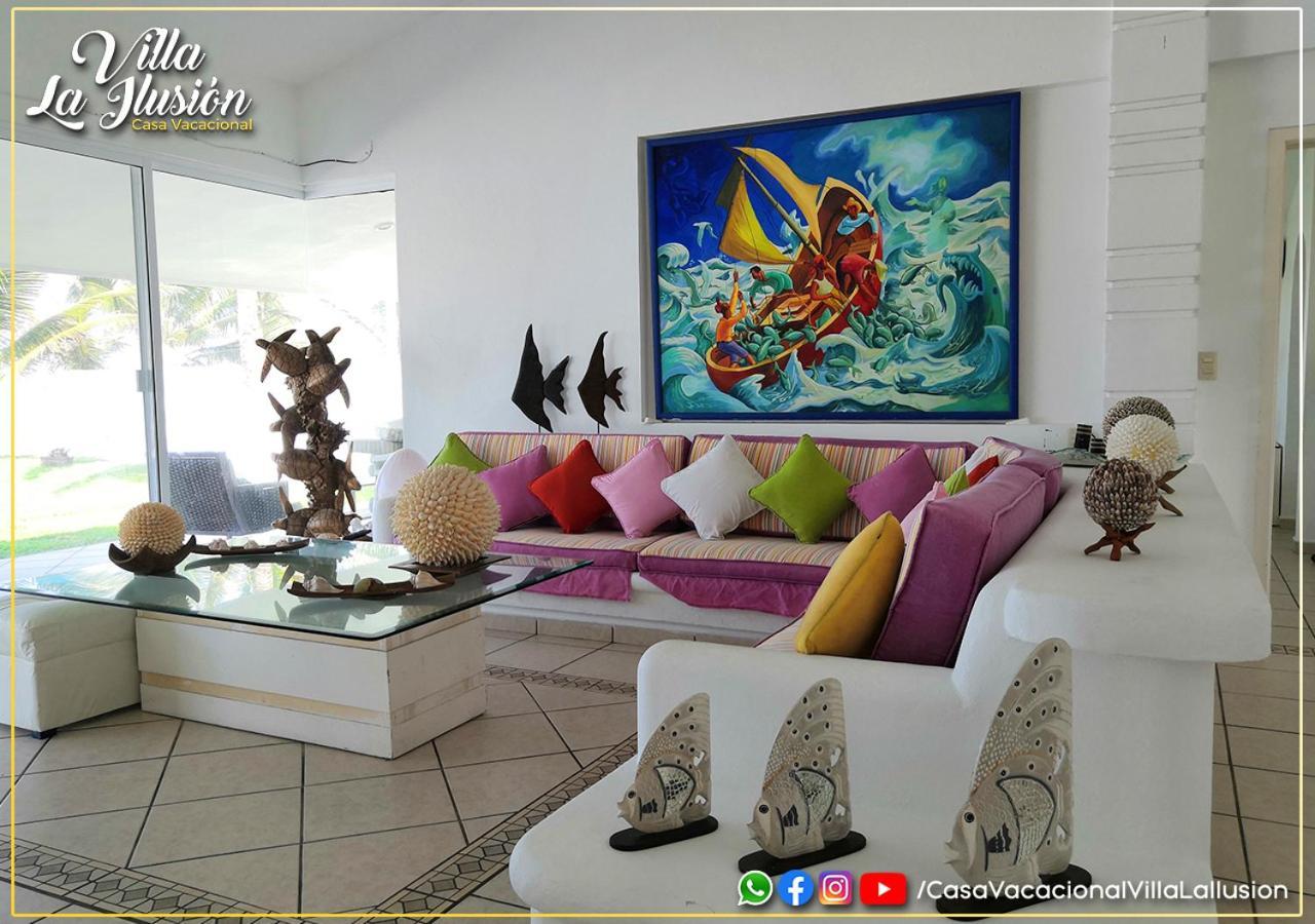 Villa La Ilusion Casa Vacacional Tecolutla Buitenkant foto