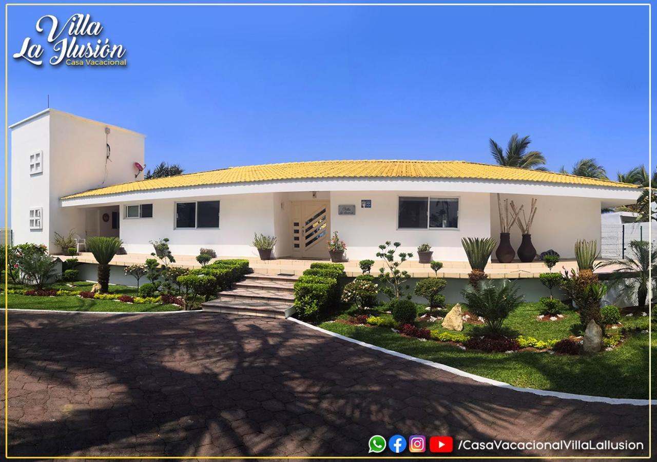 Villa La Ilusion Casa Vacacional Tecolutla Buitenkant foto