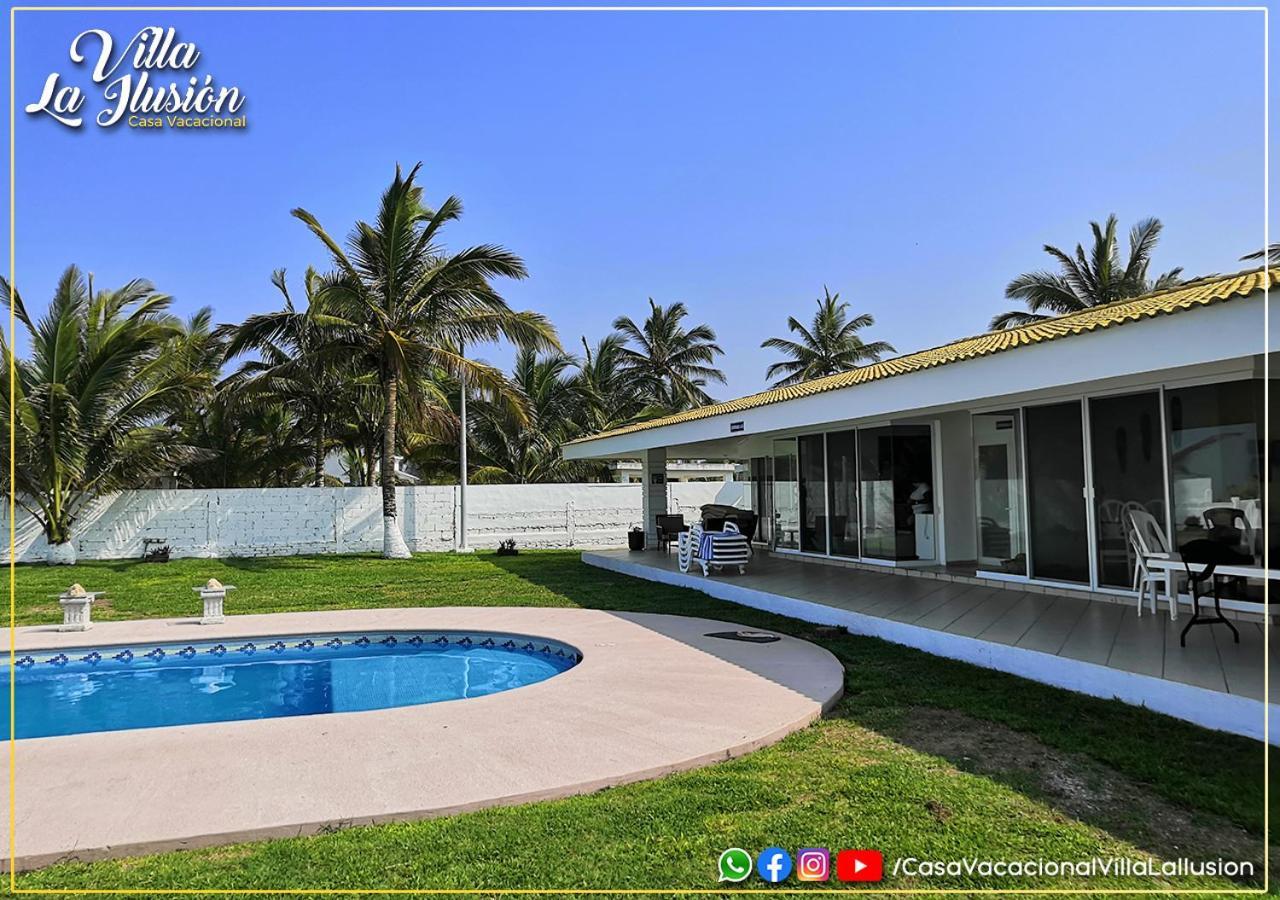 Villa La Ilusion Casa Vacacional Tecolutla Buitenkant foto