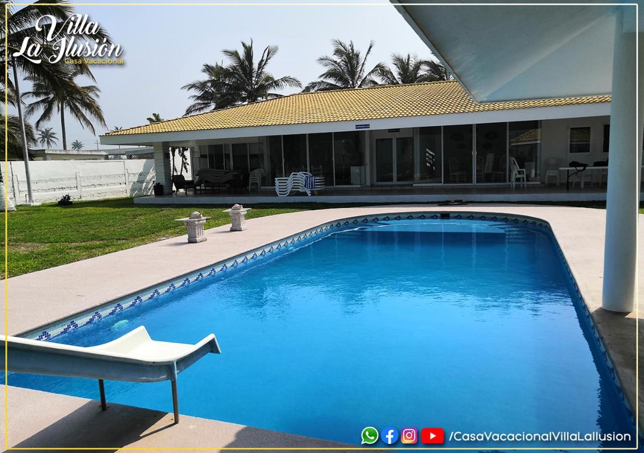 Villa La Ilusion Casa Vacacional Tecolutla Buitenkant foto